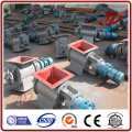 Rotary airlock valve for unloading bulk material